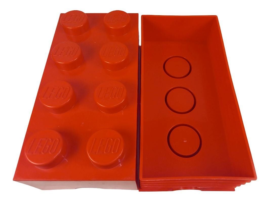 Recipients et similaires: LEGO® Aufbewahrungsbox Rot – D'occasion à Hünenberg par Restwert_Zug