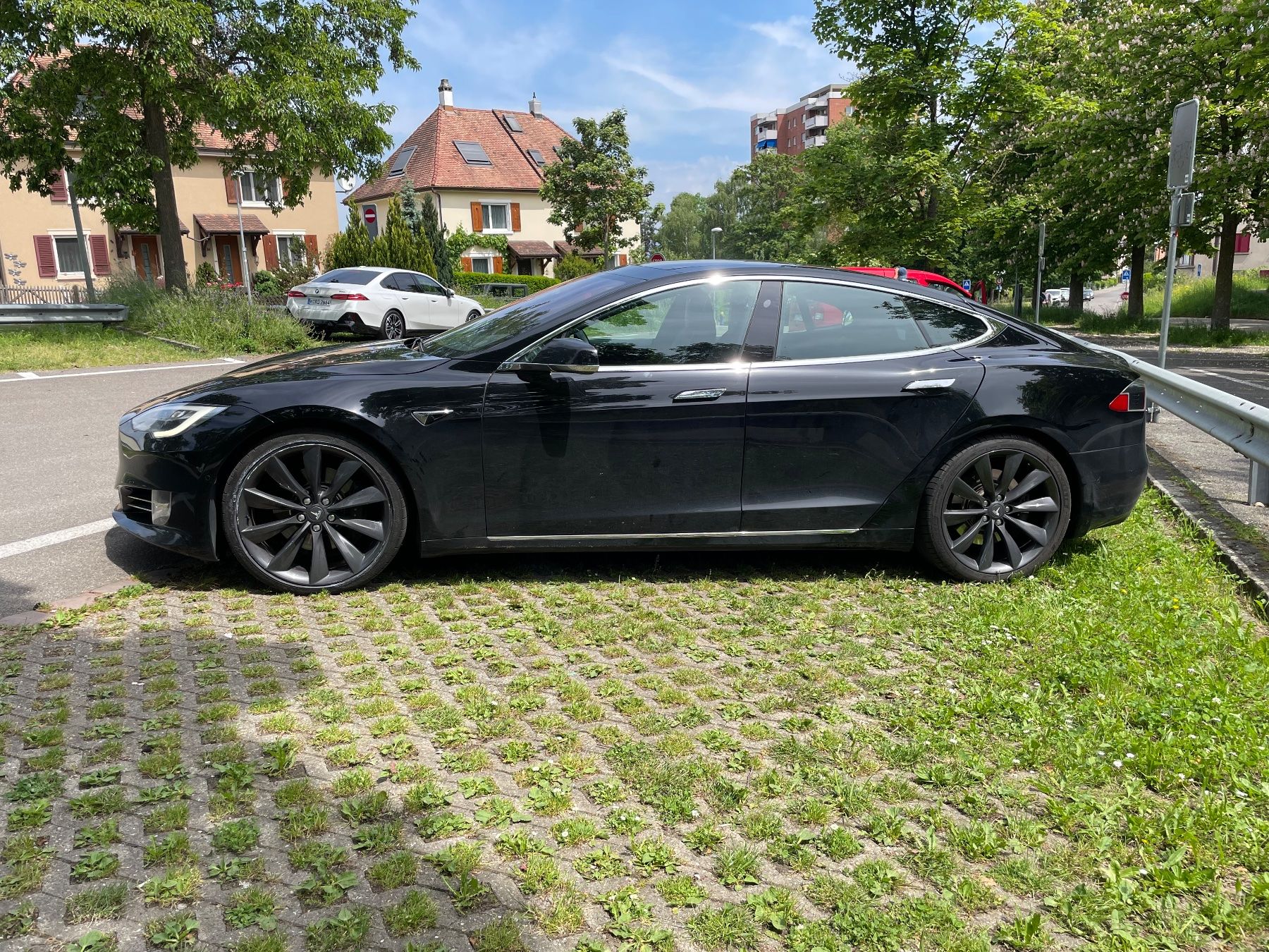 Tesla Automobili: Tesla Model S 90D / Facelift / Free SuC - frisch ab MFK – Usato da Allschwil venduto da Blumergg 2