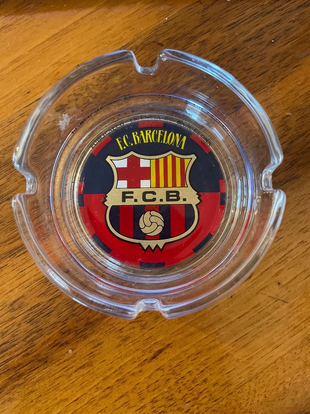Portacenere: Aschenbecher FC Barcelona – Usato da Genève venduto da Livsonman