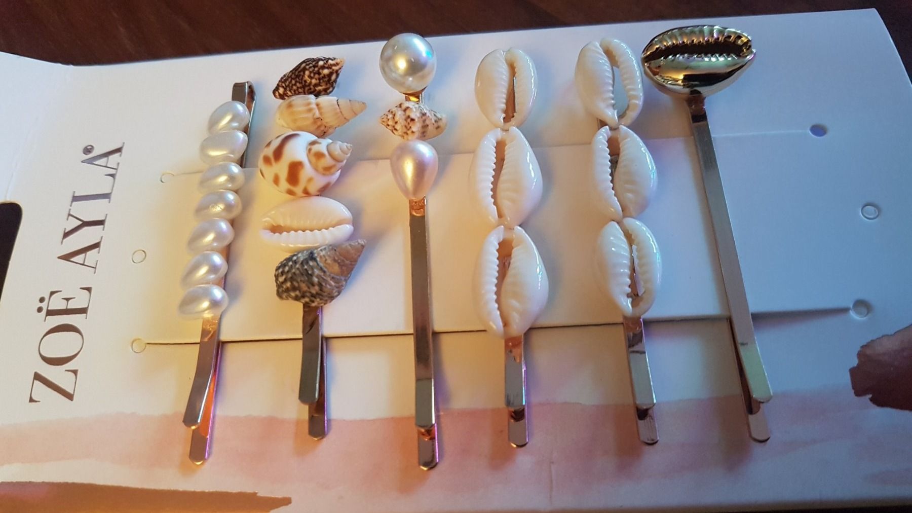Haarschmuck: Haarspangen-Set mit Muscheln und Perlen – Neu und originalverpackt aus Oberengstringen von Sheera7 4
