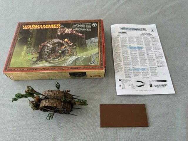 Kit di modellismo & Modellini statici: Warhammer - Tow - Skaven - Todesrad - Pro bemalt – Usato da Biberstein venduto da Lou13lou 4