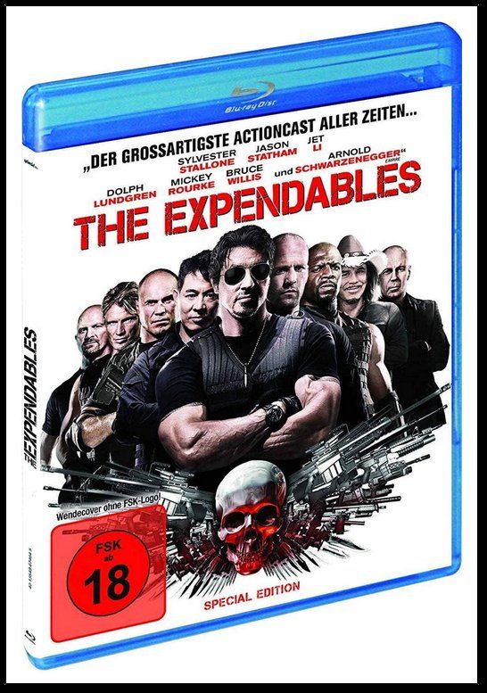 Alle DVDs: The Expendables • Sylvester Stallone • Bluray – Gebraucht aus Riehen von Baseliskus