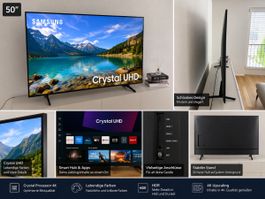 Samsung Fernseher Crystal UHD 50 Zoll neuwertig