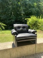 SALE:Vintage Scarpa Design Sessel für B&B Italia Leder (YSL)