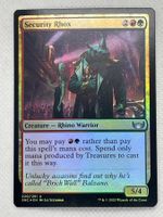 Security Rhox Foil Magic Karte