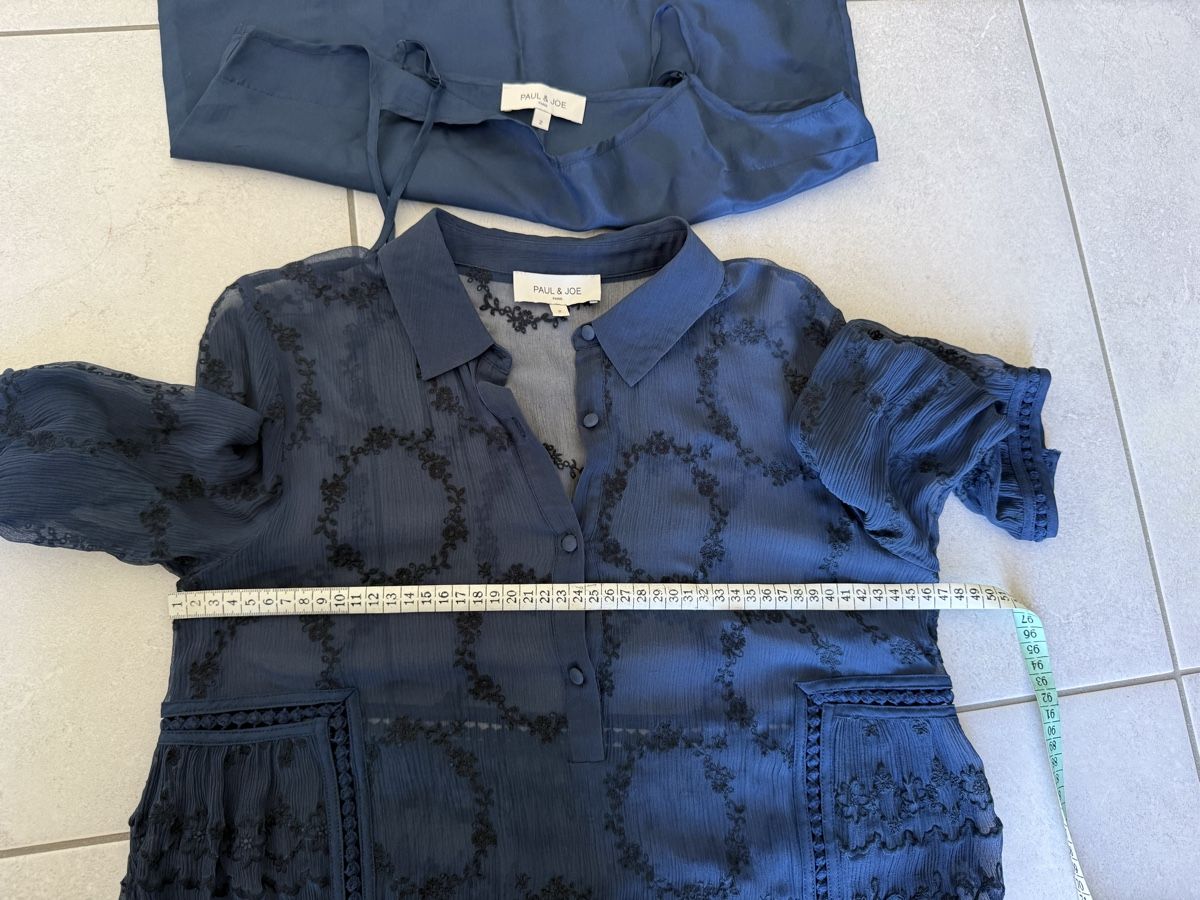 Blusen: Paul & Joe Seidenbluse gr ca 38 neuw  – Neu (gemäss Beschreibung) aus Nänikon von Monimos 7