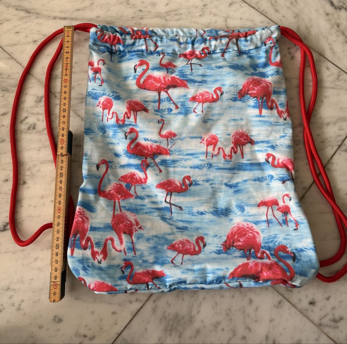 Zaini: Turnbeutel mit Flamingos – Usato da Seewen SO venduto da HappyHappyHappy 2