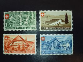 CH Pro Patria B26, B27, B28, B29 Postfrisch