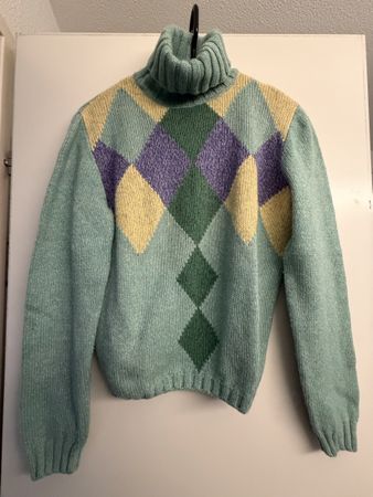 Vintage Versace Pullover Wolle,Seide,Kashmir Gr. M gut