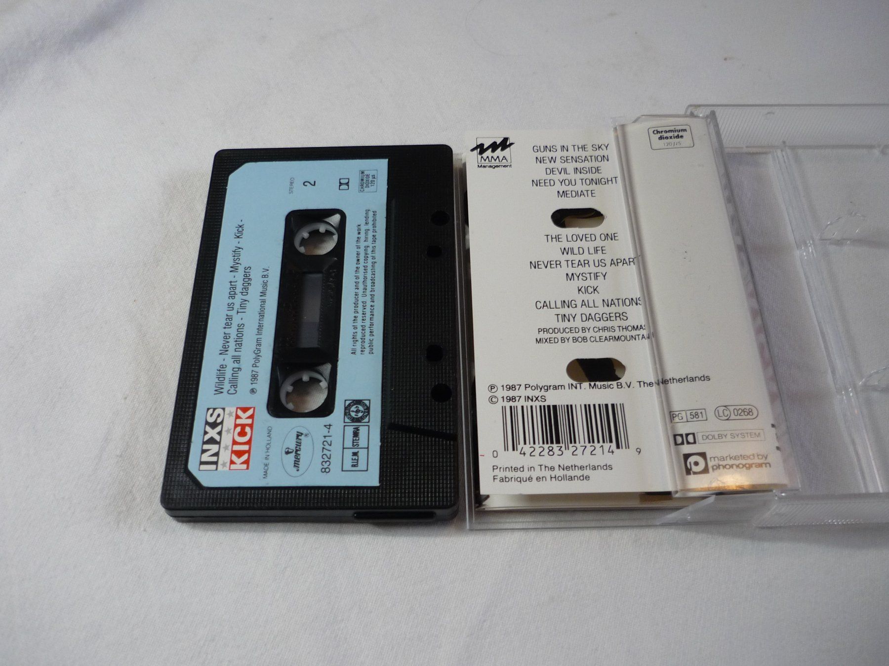 Musicassette: MC Kassette Pop Rock - INXS - kick – Usato da Beringen venduto da Flatretriever 2
