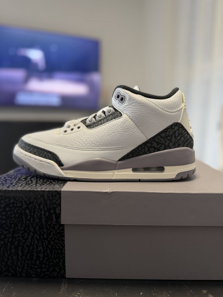 Jordan Herrenschuhe: Jordan 3 Cement Grey taille 42 – Neu und originalverpackt aus Yverdon-les-Bains von ioustock 1