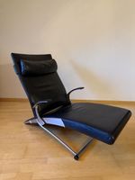 Design Liege, Leder schwarz