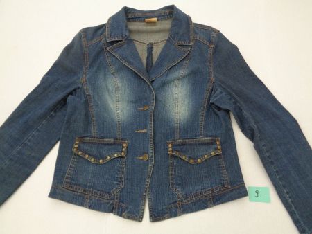 Jeans Jacke - Wood Peker Stretch Gr.40