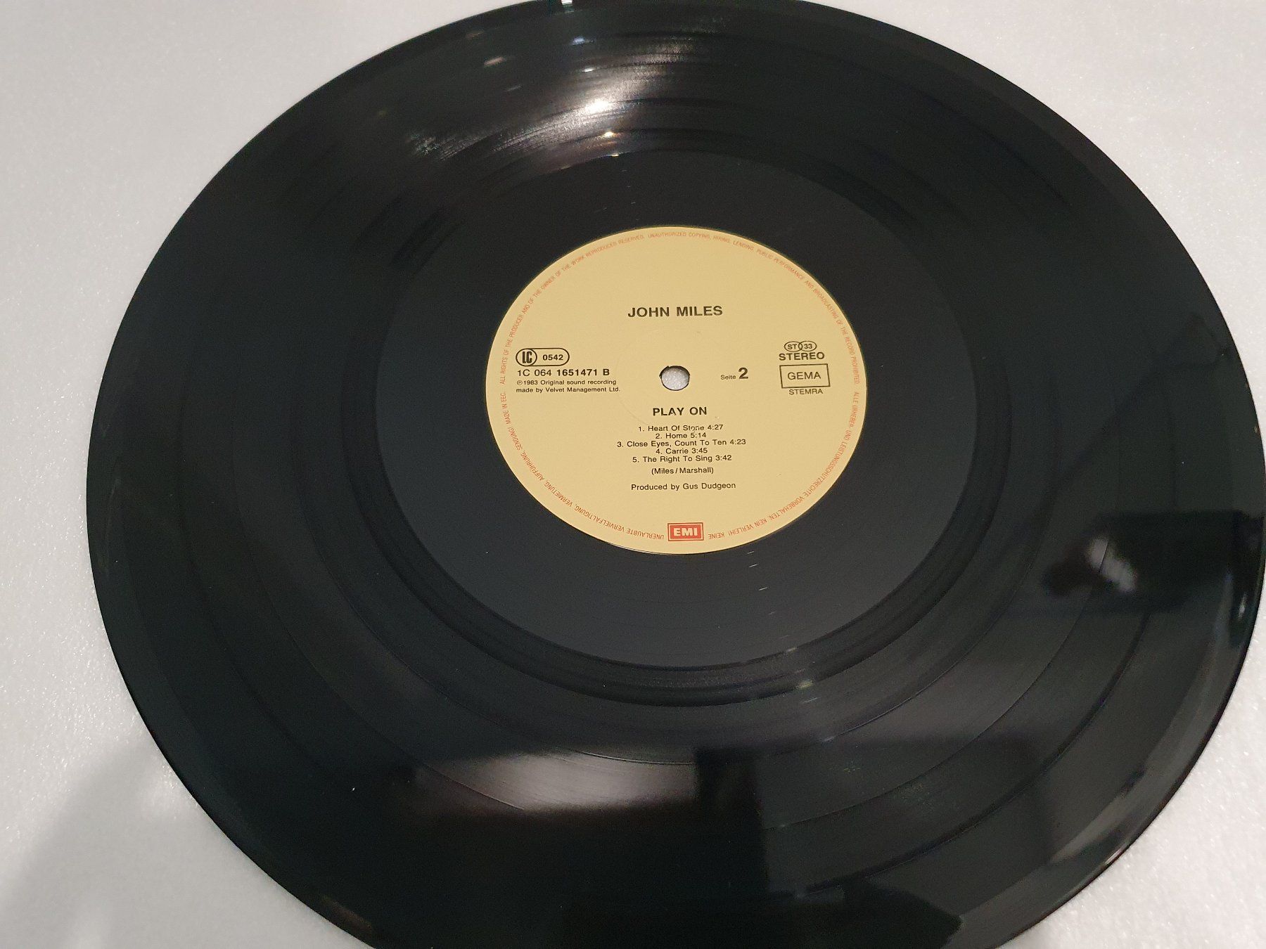 Dischi in vinile: John Miles – Play On – Usato da Uster venduto da Vinyl-Leidenschaft 4
