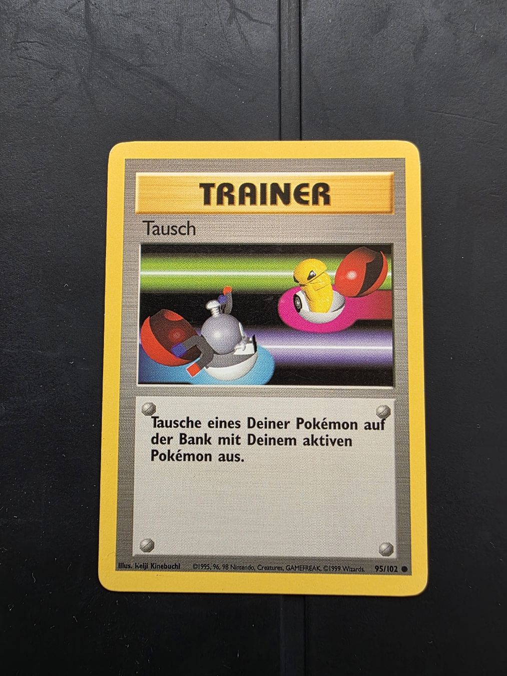 Pokémon Carte collezionabili: Pokemon Karte Trainer Tausch 95/102 Base Set – Usato da oberbuchsiten venduto da thug4