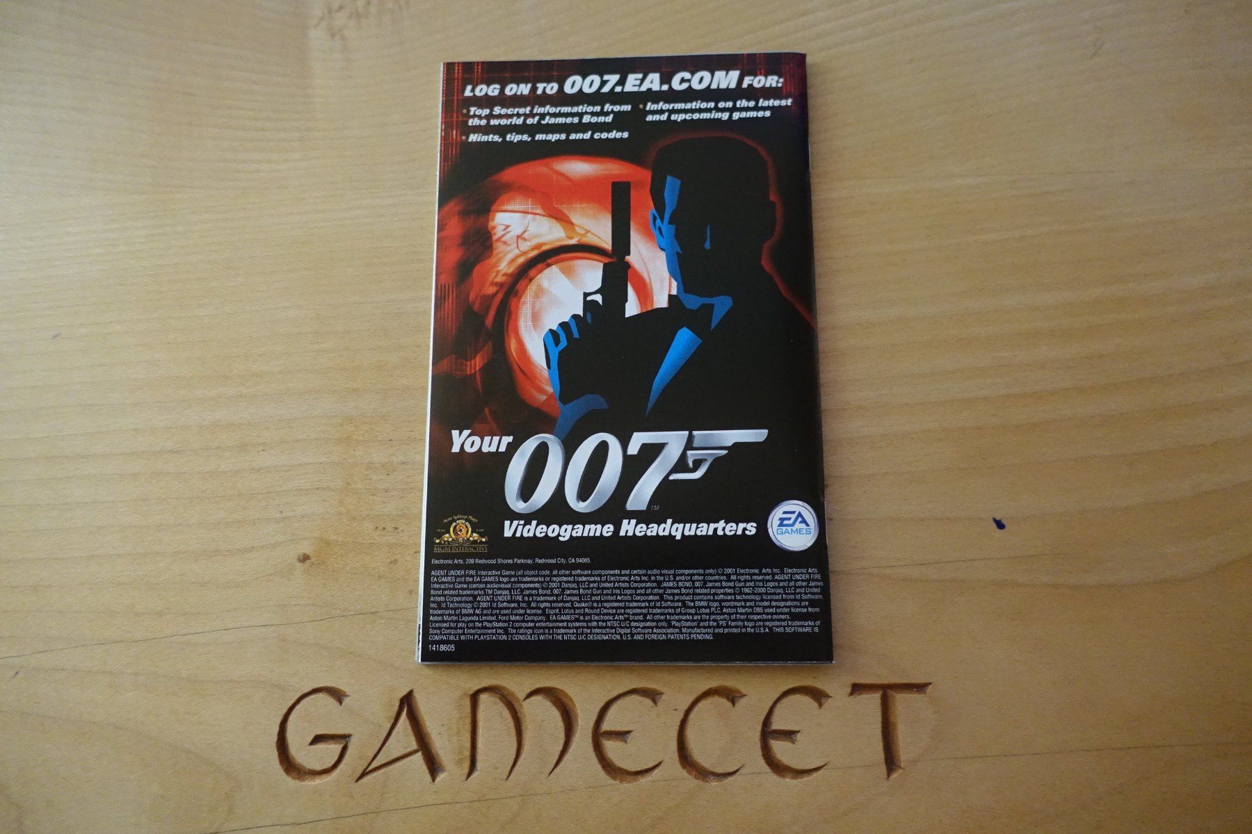 Sony Jeux: James Bond 007: Agent Under Fire - Amerika – D'occasion à Steinach par Gamecet 5
