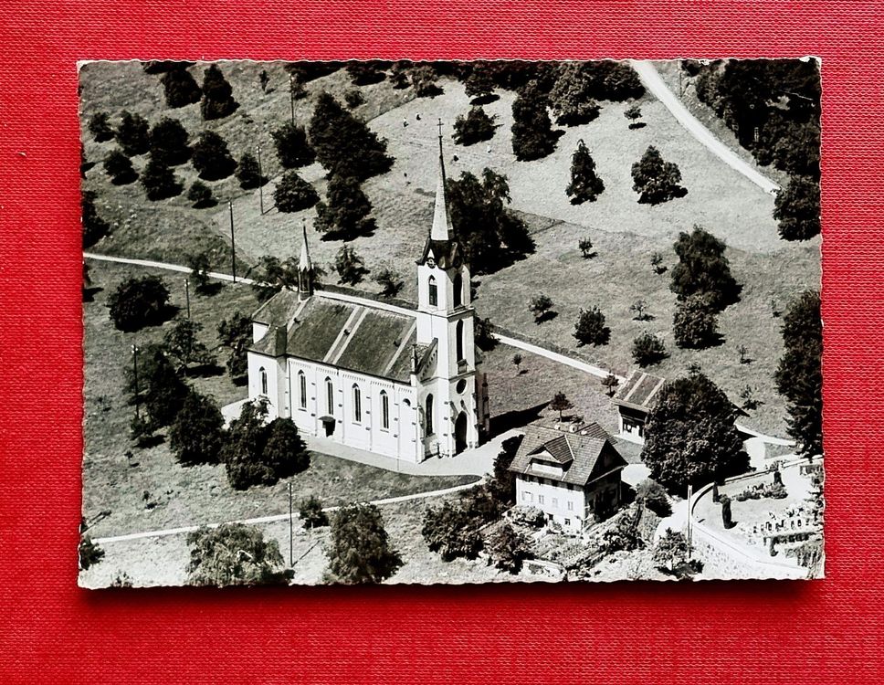 Udligenswil - Kirche - Pfarrhaus - Flugaufnahme (Gebraucht) in Rothrist ...