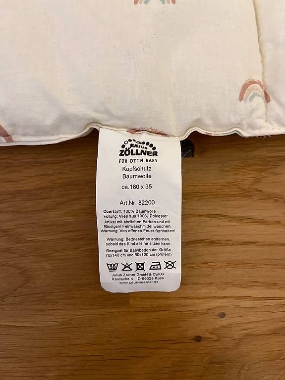 Biancheria da letto: Bettrandschutz Bettnestchen  – Usato da Eschenz venduto da BeHappyandSpreadlove 1