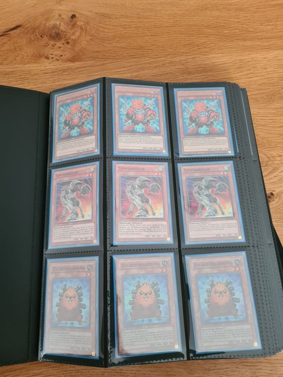 10 Seiten Für YU-GI-OH! Karten - 9-Taschen-Seiten Im Kleinen Format Von Arkero-G