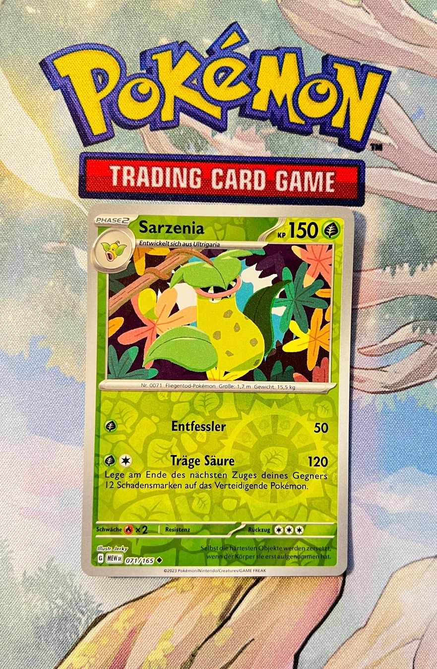 Pokémon Carte collezionabili: Sarzenia Reverse Holo (Deck 151) 071/165 – Nuovo (secondo la descrizione) da Sempach venduto da R-G