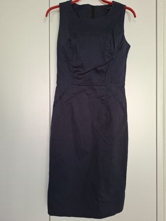 Orsay Kleid, Grösse 32-34, dunkelblau, elegant