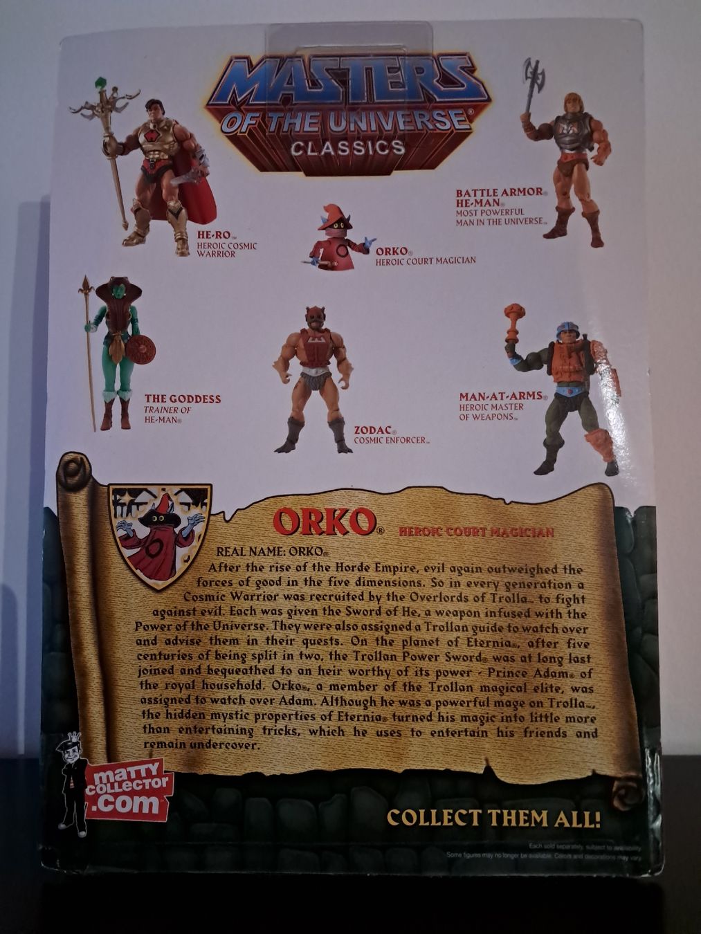 Masters of the Universe Figurines: Masterarbeit of the Universe Orko – Neuf avec emballage d'origine à Strengelbach par Lordschubi 1