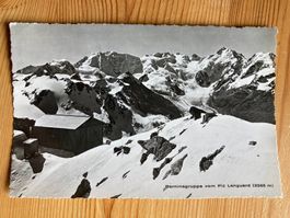 Berninagruppe vom Piz Languard - AK 1961