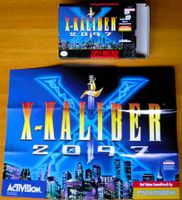 SNES:  X-Kaliber 2097, CIB, Excellent état !