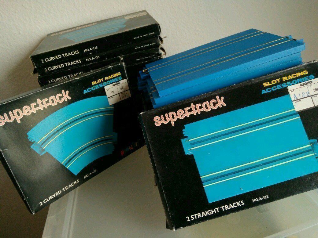 Käfige, Transport & Sicherheit: Retro Autorennbahn SUPER TRACK / Playart, gebraucht – Defekt aus Döttingen von Schlei
