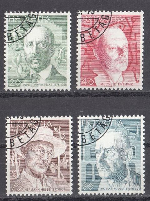 Tutti i francobolli: SBK 626 - 629 mit ET – Usato da Bürglen TG venduto da StampGraf