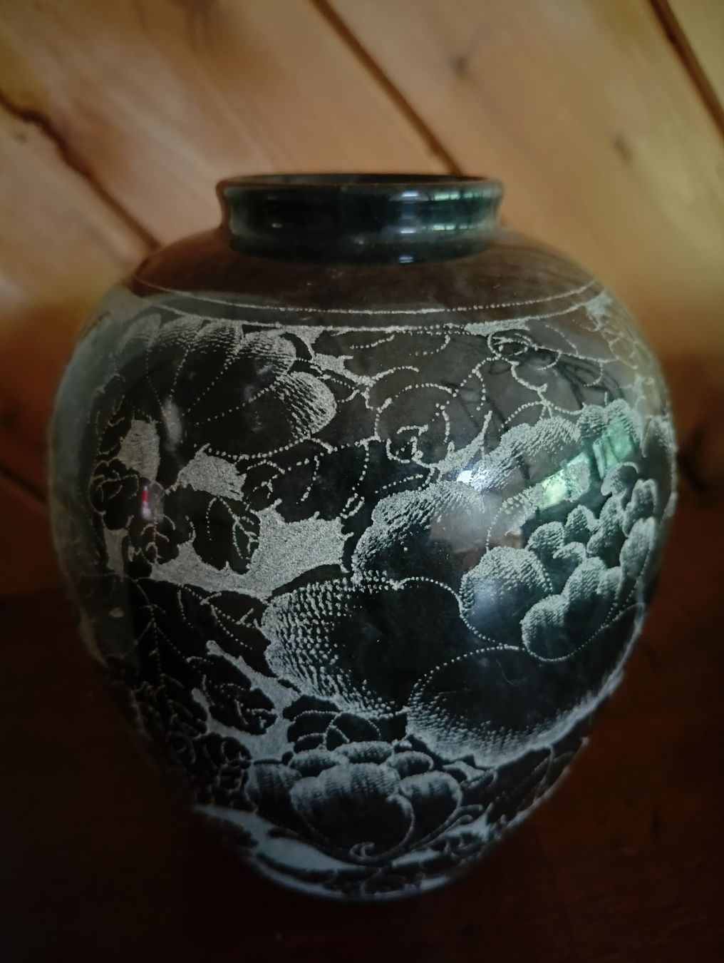 Vasen & Gefässe: handgeschnitzte graue Marmorvase – Gebraucht aus Lumino von Happy4Happy 2