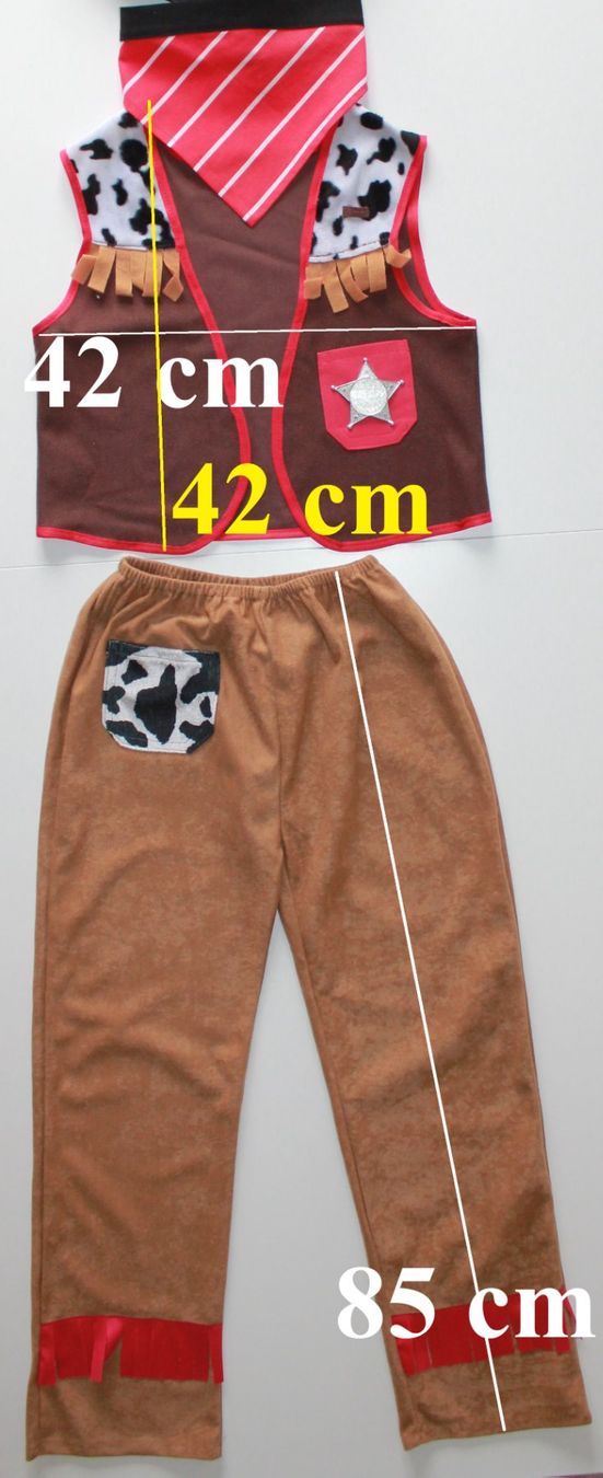 Costumi: Costume Cowboy  t. 7 - 10 ans – Usato da Peseux venduto da CoolShoping 2