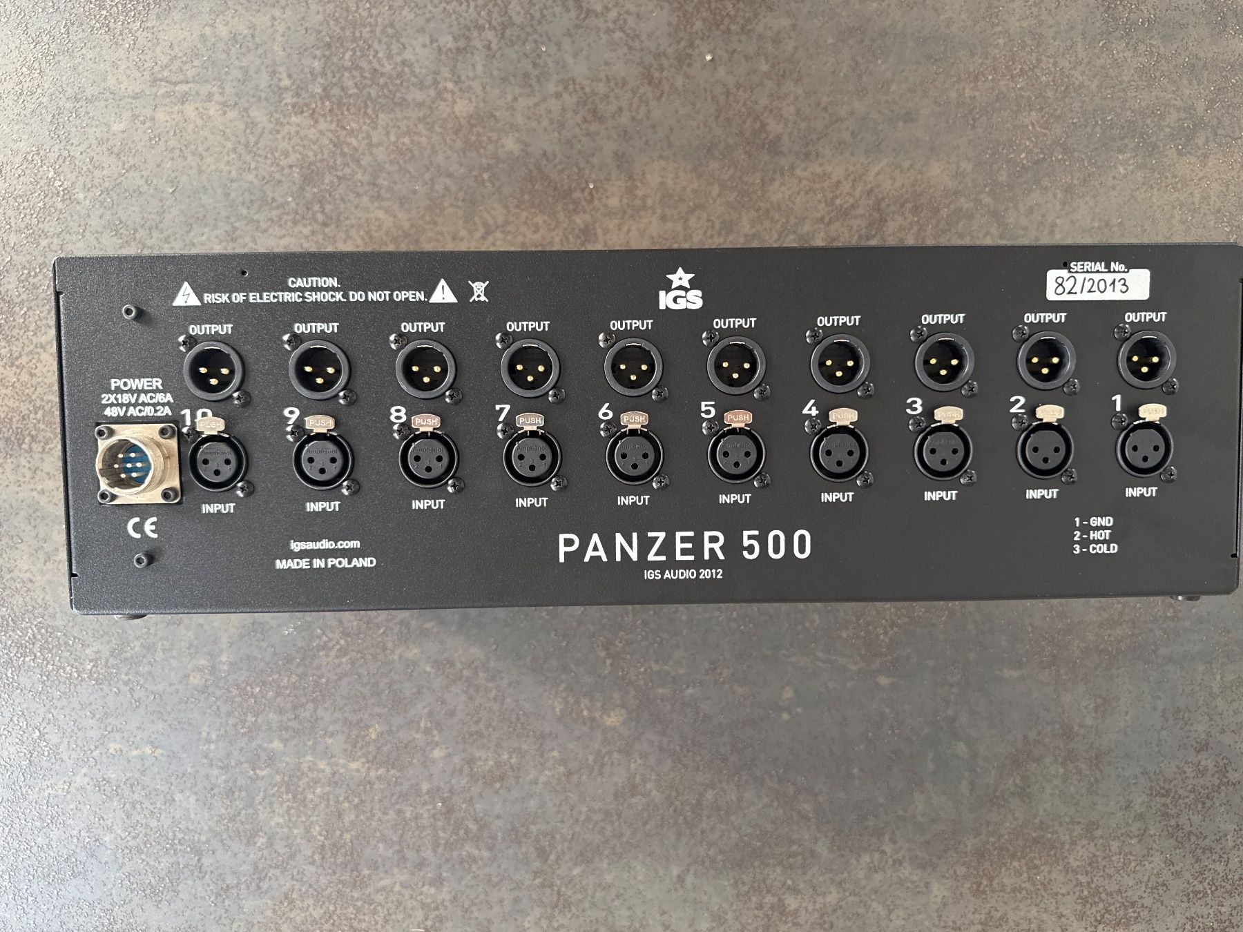 Altri accessori: IGS Audio Panzer 500 Rack 10 Slot – Usato da Freienstein venduto da Huusi_33 1