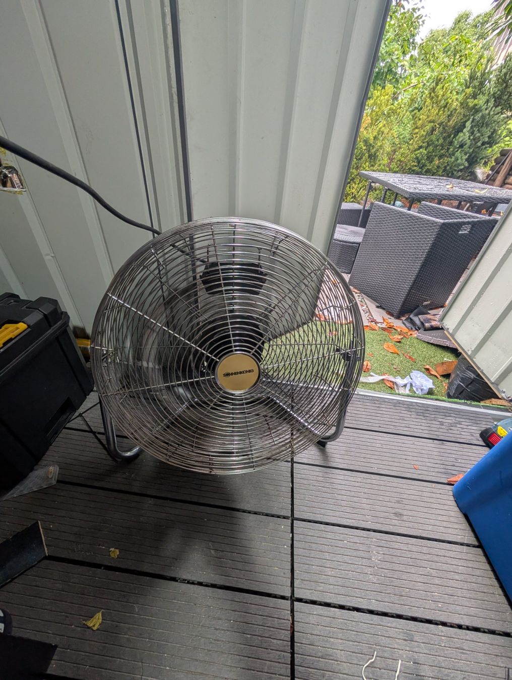 König Ventilatori: Sonnenkönig wind machine 62 dB - 51cm TURBO – Usato da Gisikon venduto da Hardware.passion