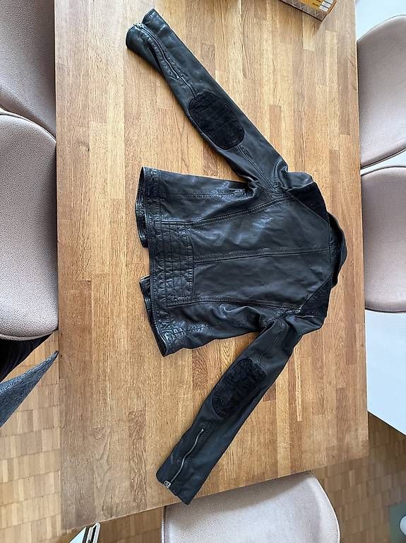 Giacche: Marc OPolo Lederjacke schwarz  Grösse M/L – Usato da Zürich venduto da pey_mtw2 1
