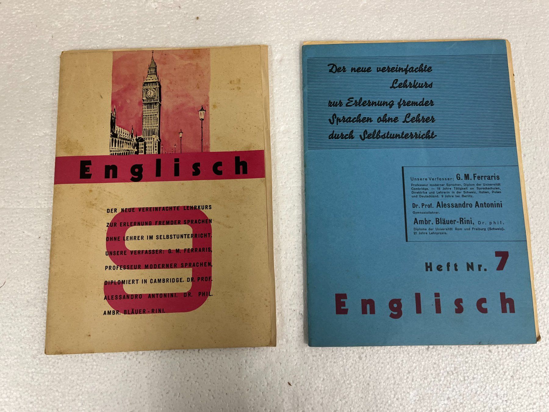 Dischi in vinile: Schallplatten Englisch-Kurs auf Schellackplatten – Usato da Mumpf venduto da dadaboygugu 5