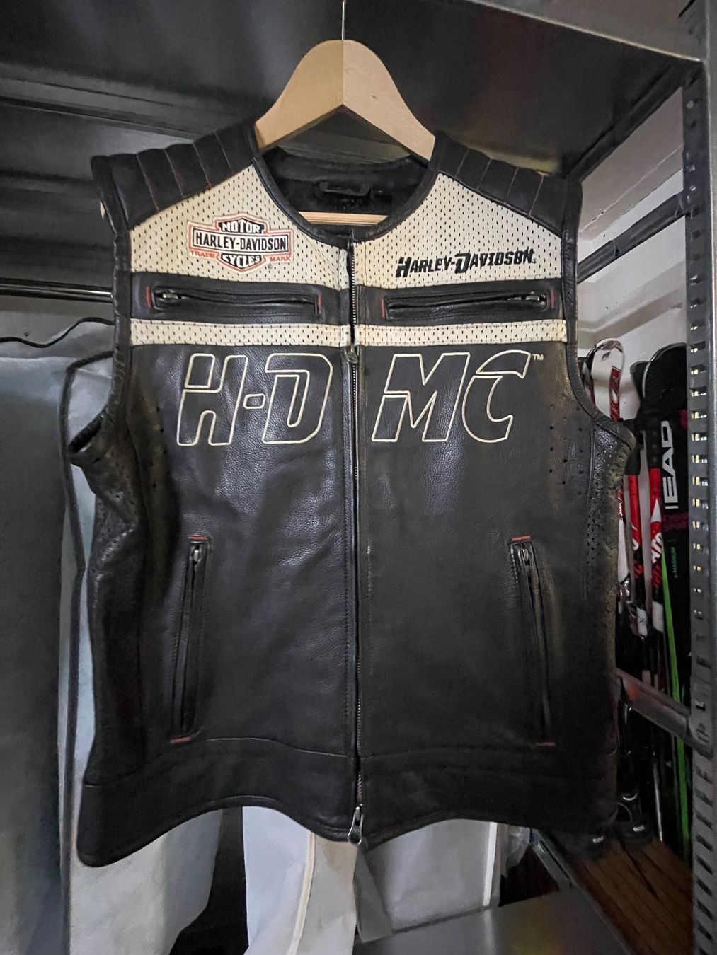 Harley-Davidson Gilet & Giacche senza maniche: Motorrad Leder Gilet Harley Davidson – Usato da Uerikon venduto da Taveuni01 3