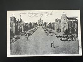 AK 1908 Milano Cimietro Monumentale    (G365)