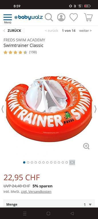 Salvagente: Swimtrainer Classic – Usato da Zürich venduto da Orkageta
