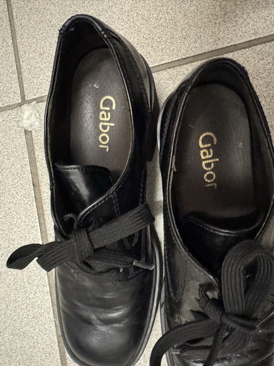 Gabor Scarpe da donna: Gabor Schnürschuh gr 37.5 schwarz – Usato da Zürich venduto da oase69 2