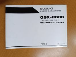 Suzuki GSX-R600 2001-06 catalogue