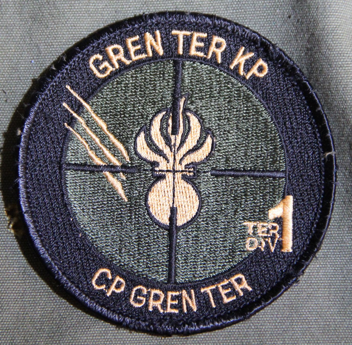 Armée suisse Plaquettes & Badges: Gren Ter Kp Ter Div 1, Grenadier Kp – D'occasion à Belp par Tomsek