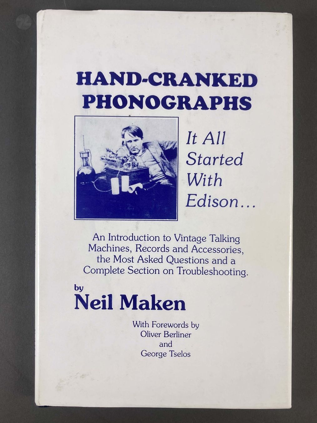 Edison Giradischi: Hand-Cranked Phonographs: Edison Talking Machines Buch ENG – Usato da Wetzikon ZH venduto da cyan74