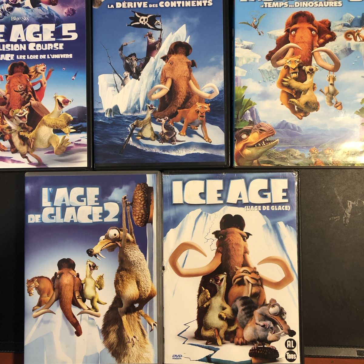 Tous les DVDs: Âge de glace - collection complète - ICE age – D'occasion à Biel/Bienne par