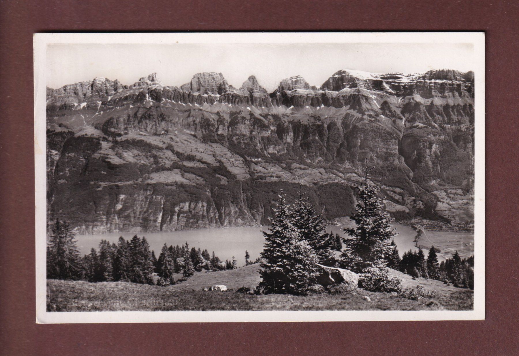 Cartes postales: Walensee - CHURFIRSTEN - Feldpost – D'occasion à Pully par nicecards-shop