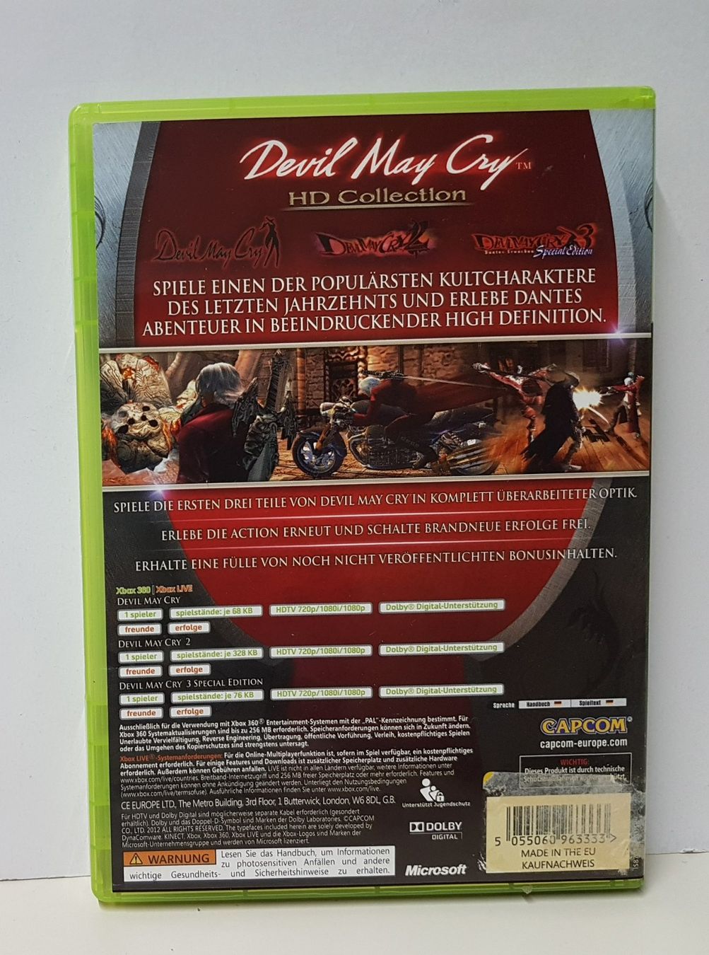 Microsoft Spiele: Devil May Cry HD Collection Trilogy      Xb 360 – Gebraucht aus Schüpfheim von Games_Spielkonsolen 3