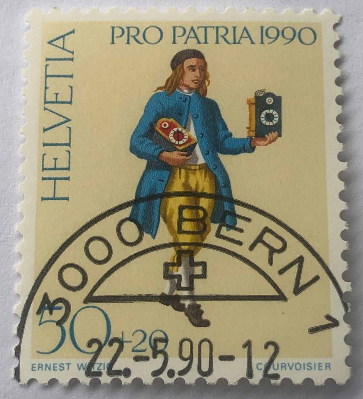 Tutti i francobolli: Nr.B 228  mit ET Stempel Bern – Usato da Aarau venduto da Billa007