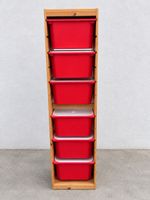 IKEA TROFAST Regal Massivholz mit Boxen und Deckel