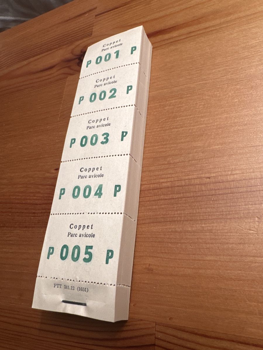 Tutti i francobolli: Post - PTT sehr alte PP Zettel Coppet – Nuovo (secondo la descrizione) da Zollikofen venduto da Wpelikan 1