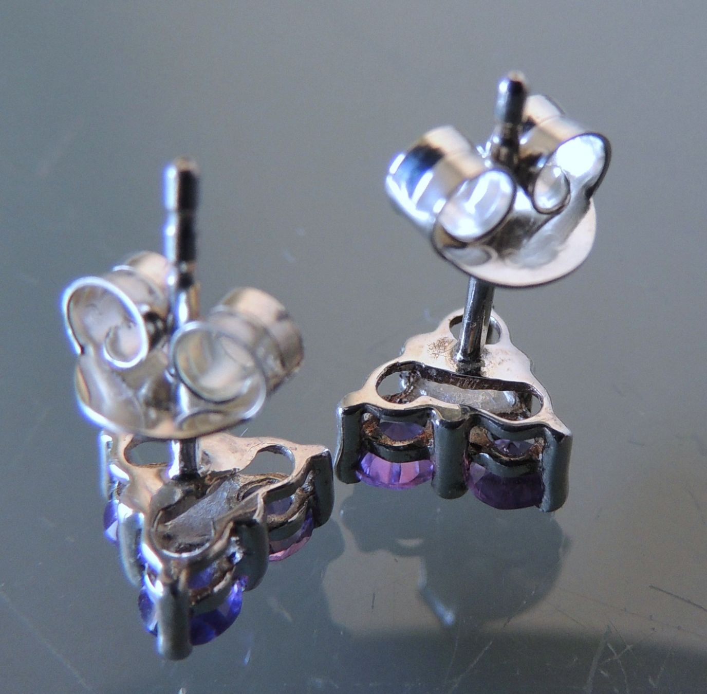 Ohrringe & -stecker: Amethyst Silber 925 Ohrstecker – Neu (gemäss Beschreibung) aus Waldenburg von schaller707 4